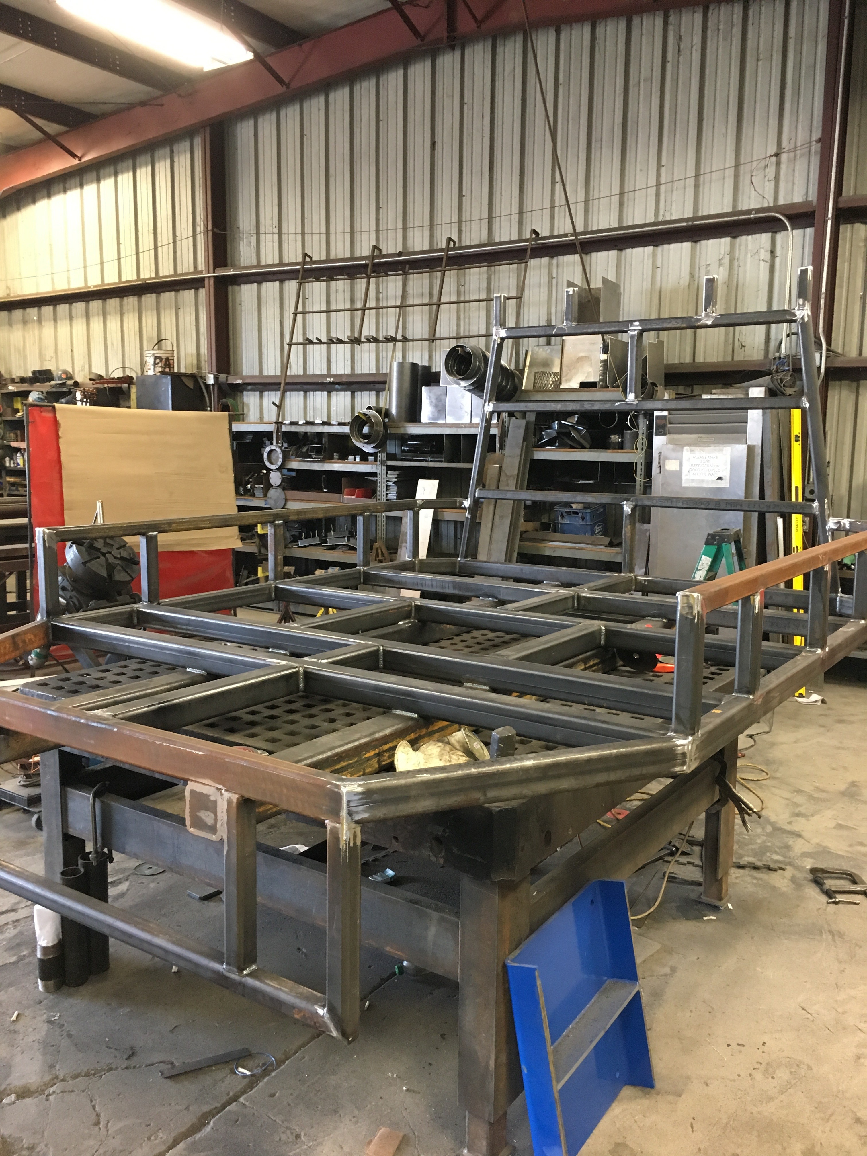 Fabricated Metal Bed